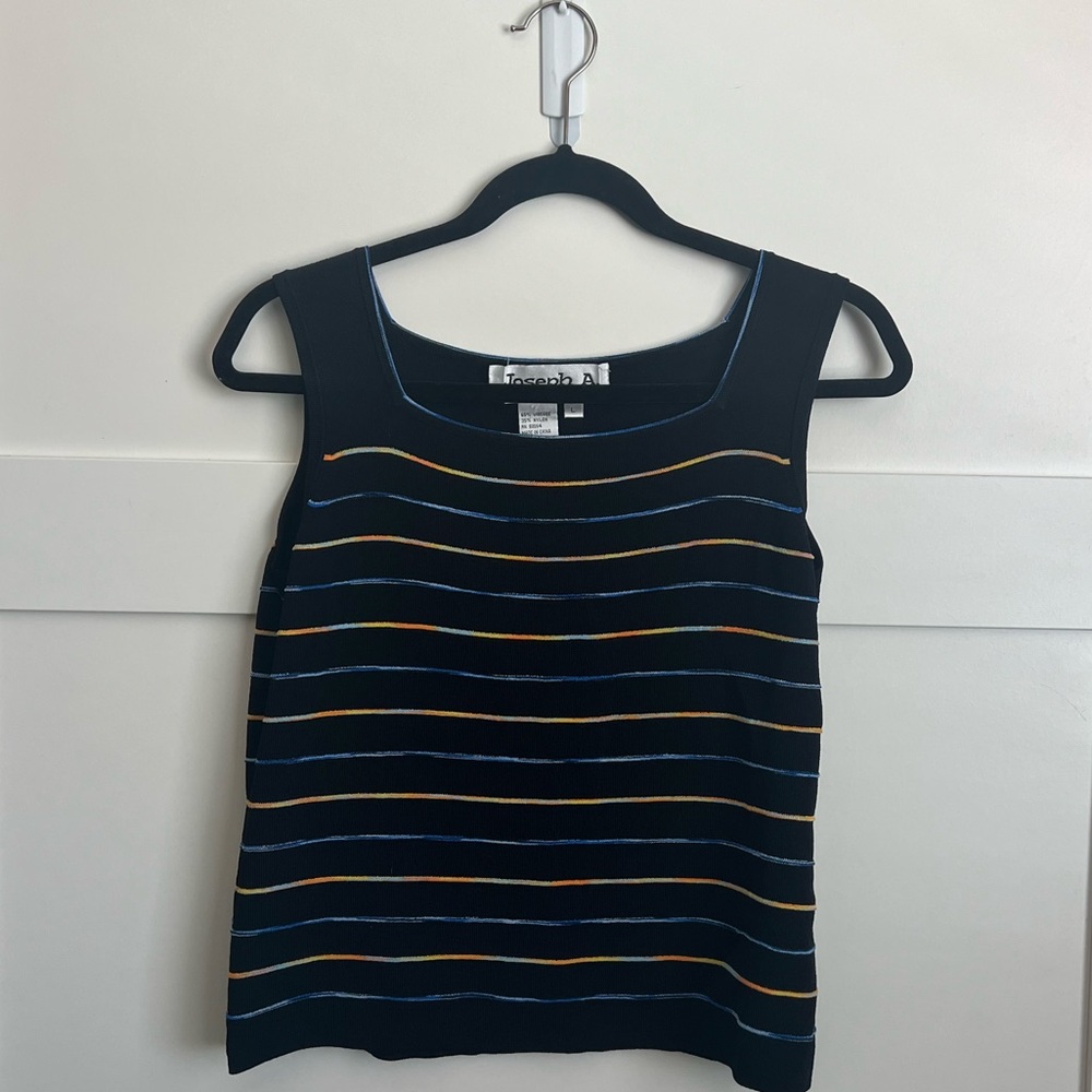 💛Buy Two, Get One💛 Joesph A Striped Tank Top